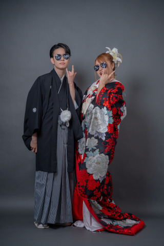 INAI WEDDING WASOU 東京浅草本店_背景- gray（グレー）