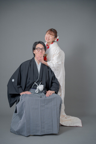 INAI WEDDING WASOU 東京浅草本店_背景- gray（グレー）