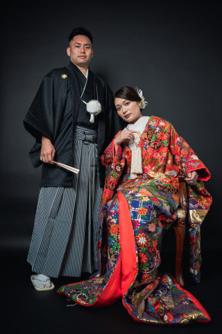 INAI WEDDING WASOU 東京浅草本店_背景 - black（黒）