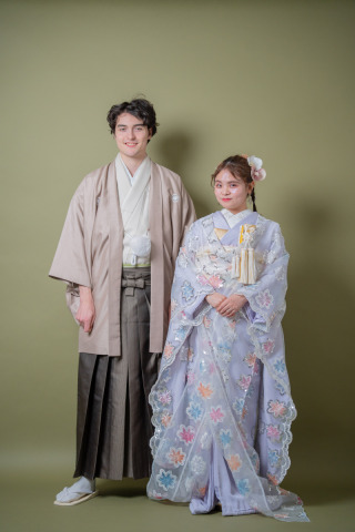 INAI WEDDING WASOU 東京浅草本店_背景 - leaf（若葉色）