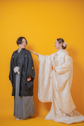 INAI WEDDING WASOU 東京浅草本店_背景 - orange（オレンジ）