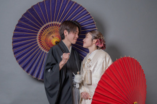 INAI WEDDING WASOU 東京浅草本店_背景- gray（グレー）