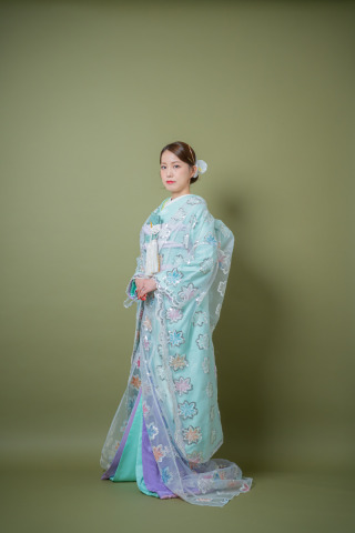 INAI WEDDING WASOU 東京浅草本店_背景 - leaf（若葉色）