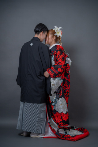 INAI WEDDING WASOU 東京浅草本店_背景- gray（グレー）