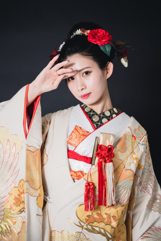 INAI WEDDING WASOU 東京浅草本店_背景 - black（黒）
