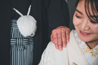INAI WEDDING WASOU 東京浅草本店_背景- gray（グレー）