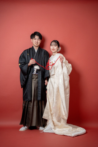 INAI WEDDING WASOU 東京浅草本店_背景 - brick（赤茶色）