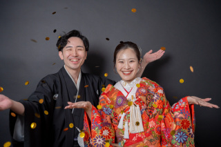 INAI WEDDING WASOU 東京浅草本店_背景 - black（黒）