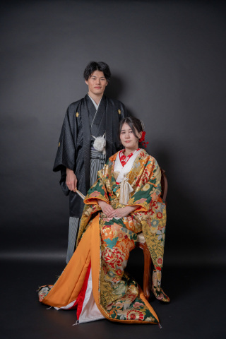 INAI WEDDING WASOU 東京浅草本店_背景 - black（黒）