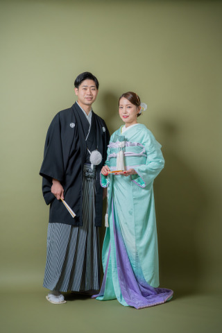 INAI WEDDING WASOU 東京浅草本店_背景 - leaf（若葉色）