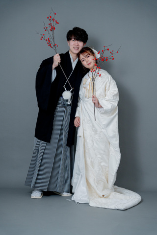 INAI WEDDING WASOU 東京浅草本店_背景- gray（グレー）