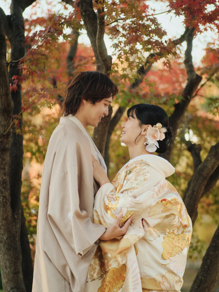 【紅葉シーズン間も無く締切‼️】花畑記念庭園or目白庭園ロケ 期間限定プラン 99,800円