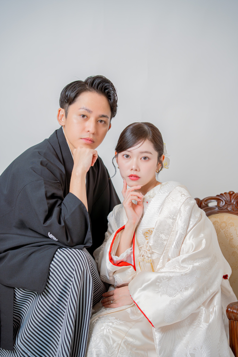 【⭐️9月末までの特大セール⭐️】花嫁ヘアメイク付♡ スタッフ撮影付きプラン WASOU Premium 59,800円