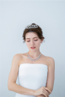 ティアラ・イヤリング・ネックレス（フルールドランジェ）