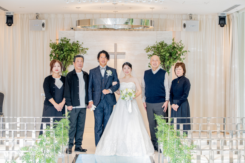 家族みんなで残す、幸せの一枚