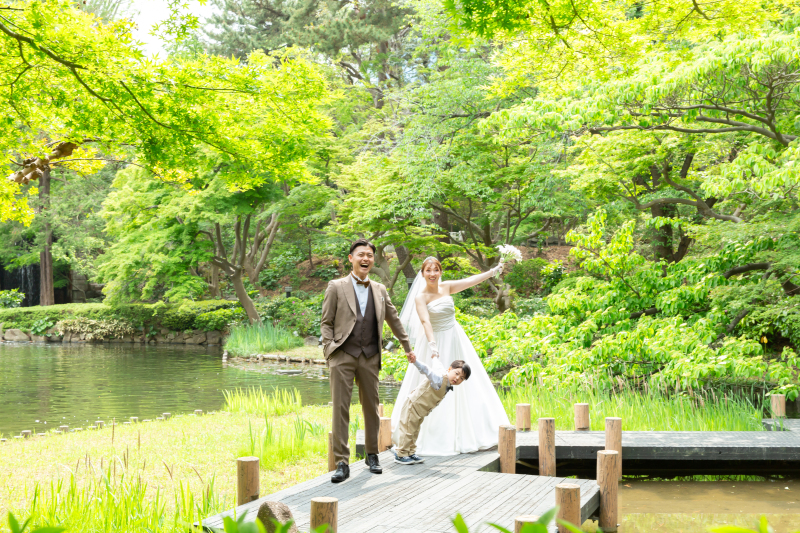 緑いっぱいの庭園