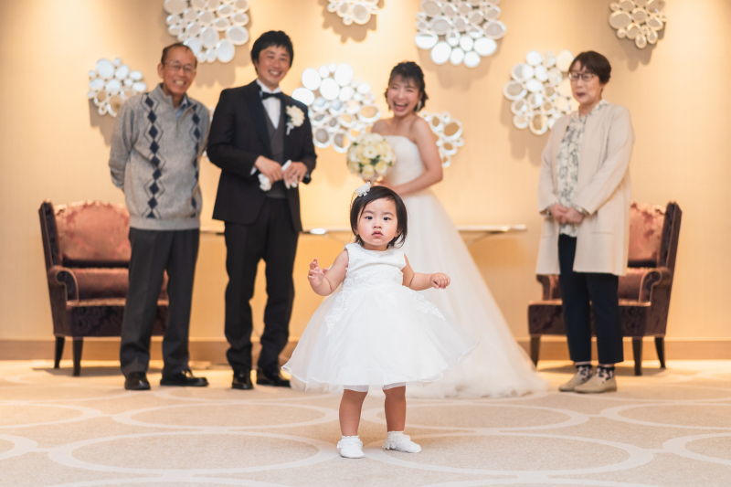 小さなプリンセスと♪ ファミリーウエディング