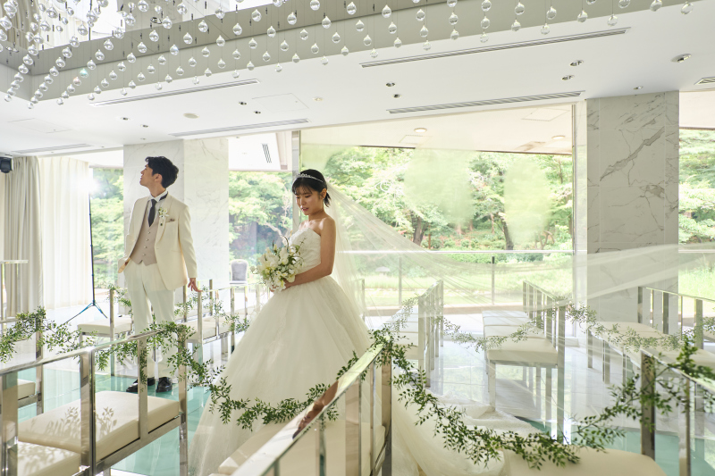 緑に囲まれたチャペル「ザ・フォレスト」