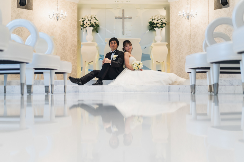 お座りショット