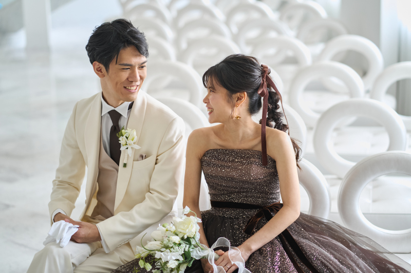 2つのチャペルでフォトウエディング