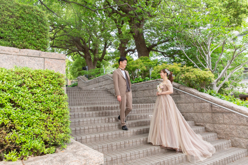 カラードレスへお色直し