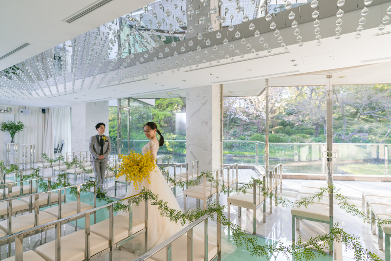 東京マリオットホテル_結婚式場で撮影できる