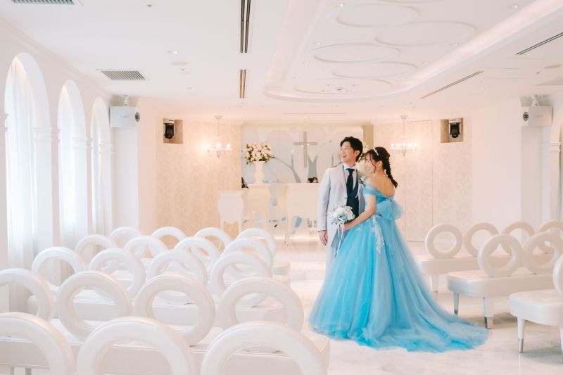 【洋装2着】こだわりのドレスを2着分楽しむ!ウエディング&カラードレス1日2組限定プラン