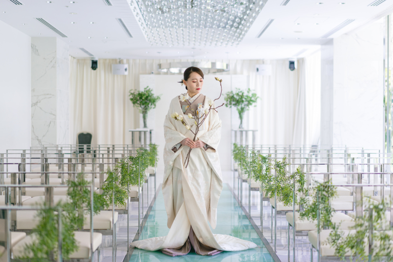 【ソロウェディング】洋装又は和装1着&全カットデータ付(100カット)