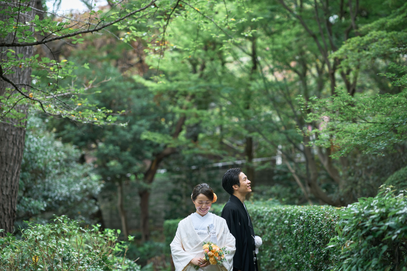 【和装1着】紅葉が美しい御殿山庭園で残す1日2組限定プラン