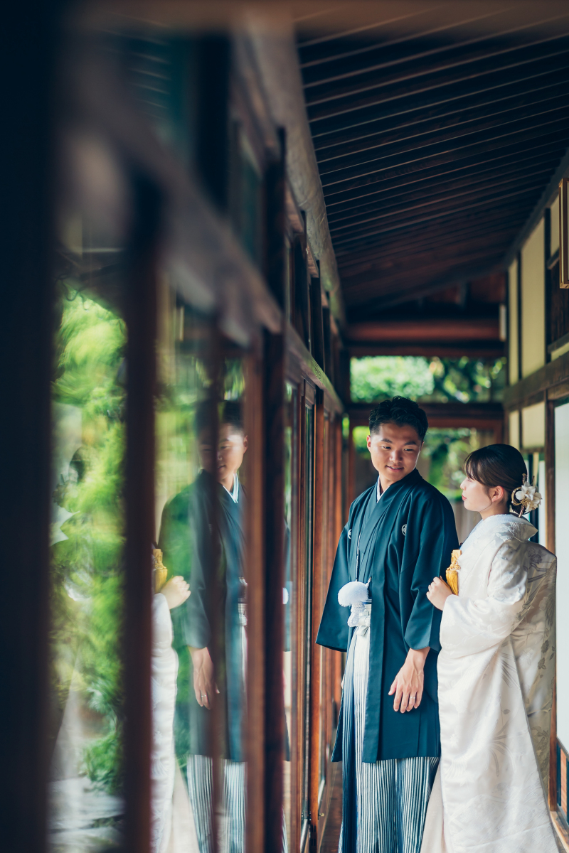庭園を望める和館&アンティークスタジオでの衣装2点フォトプラン ≪スタジオ撮影・データ70カット・フォトブック付き≫