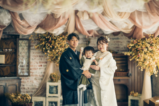 -家族でウエディング-　ファミリーウエディングフォトプラン　【和装1点】
