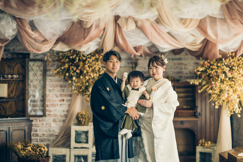 -家族でウエディング-　ファミリーウエディングフォトプラン　【和装1点】