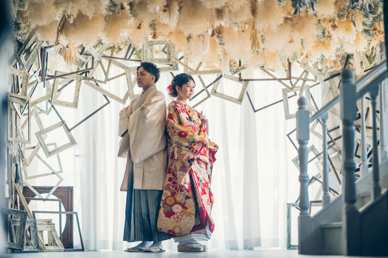 和装と洋装欲張り3着プラン≪データ90・フォトブック付き・ロケーション≫