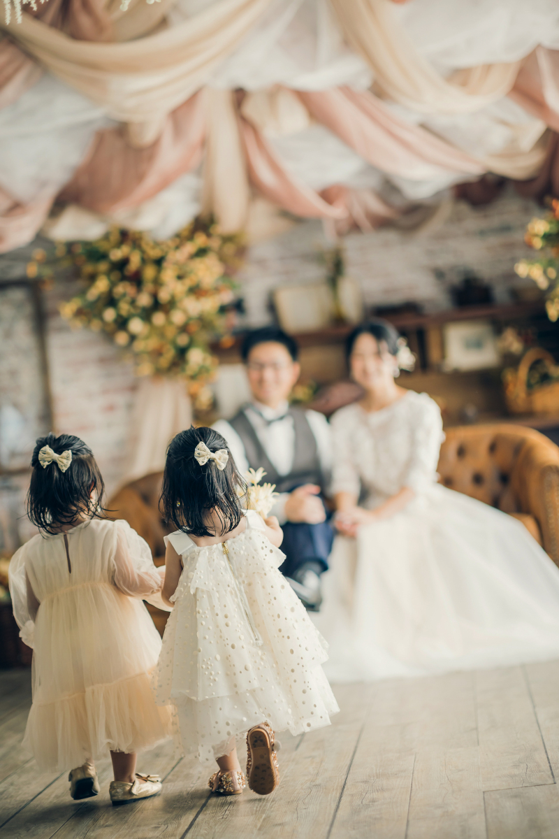 - 家族でウエディング -　ファミリーウエディングフォトプラン【洋装1点】