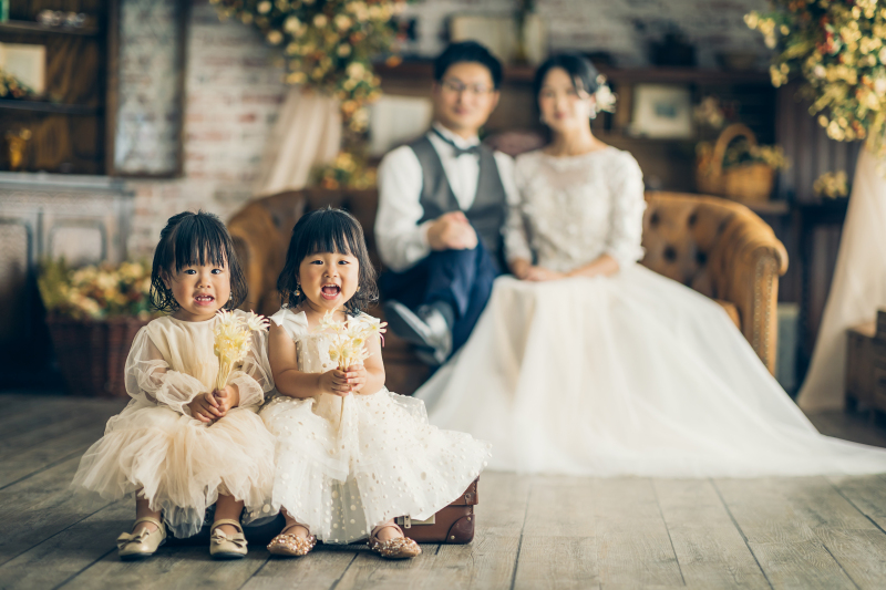 - 家族でウエディング -　ファミリーウエディングフォトプラン【洋装1点】