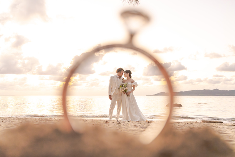 サンセットタイムのリングフレームショット。