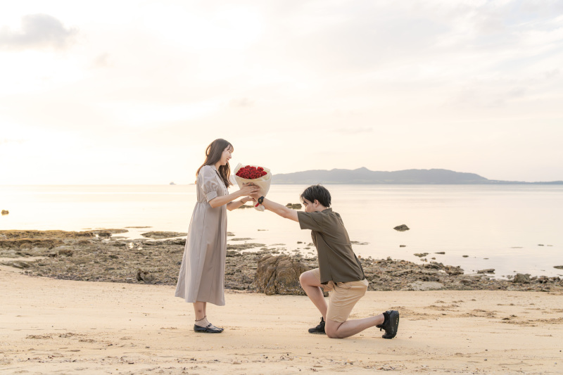 プロポーズ大成功!!おめでとうございます!