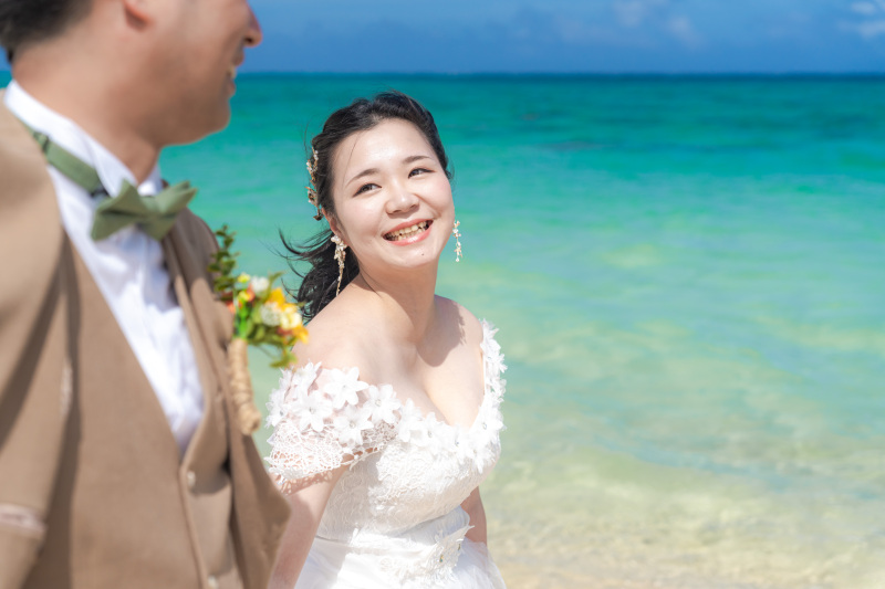 思わずこぼれる笑顔の瞬間も見逃しません。