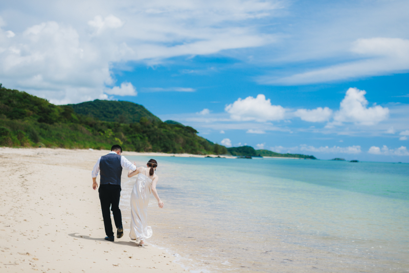 波を避ける姿も可愛い。自然体でいてほしい。