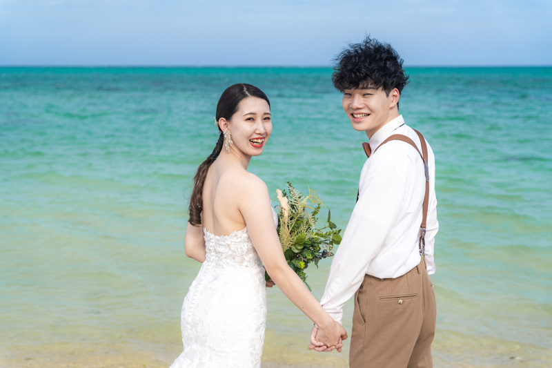 ふたりの楽しそうな自然な笑顔。これが撮りたい。