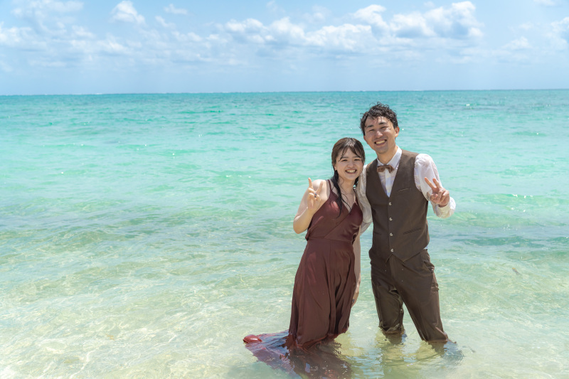 締めくくりは全身ずぶ濡れで最高の笑顔!