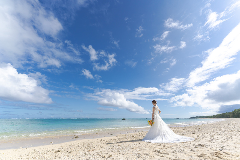 新婦様のソロショットは必須で撮影