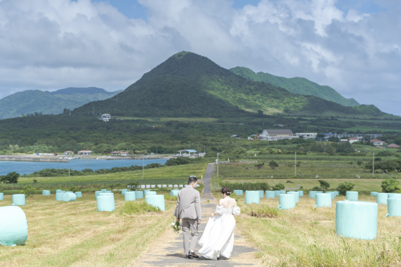 素晴らしい開放感。ずっと続く一本道。