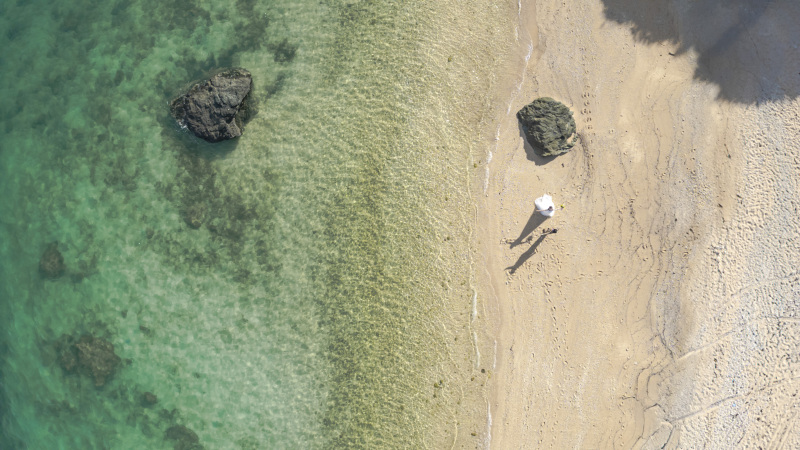 ドローンで空から海を見よう!
