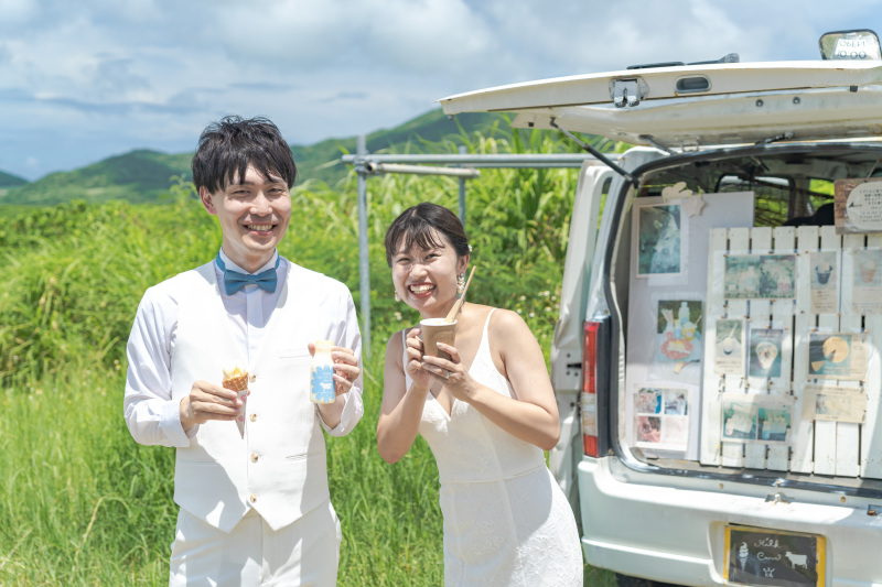 途中でアイスで休憩!これもNoLimitの醍醐味