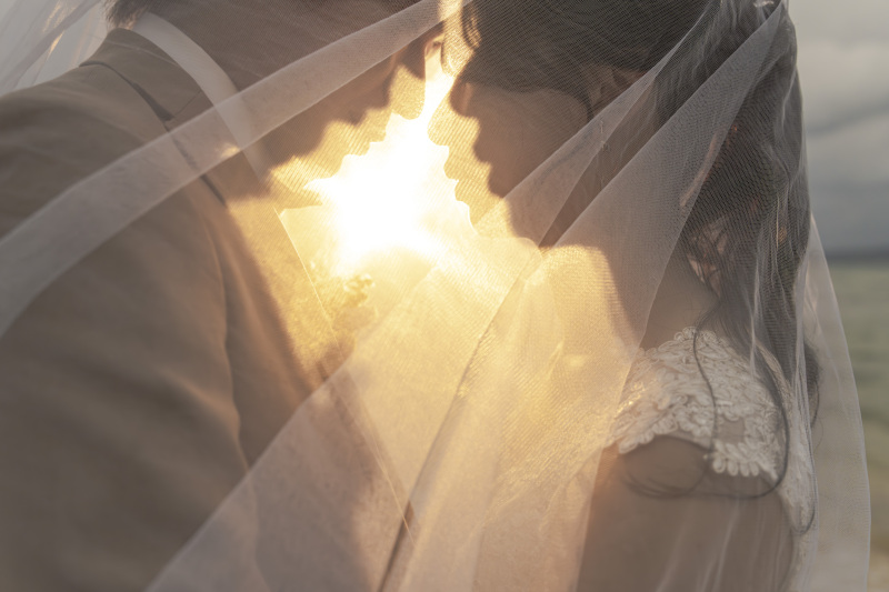 最後のサンセットはビーチで。