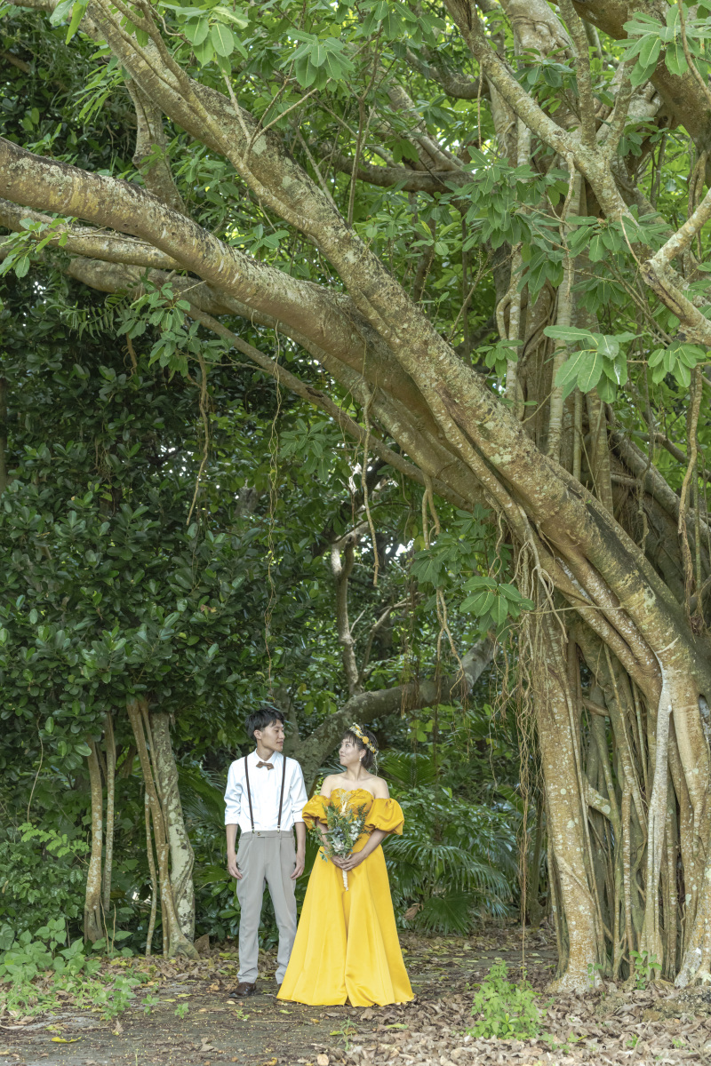 ドレスチェンジするとガラッと雰囲気が変わります◎