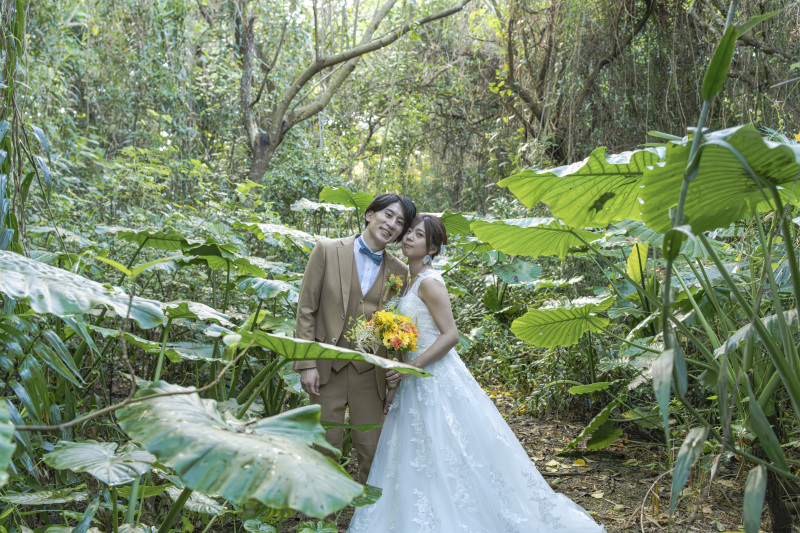 最後はジャングルの中へ。石垣島なら外せない。