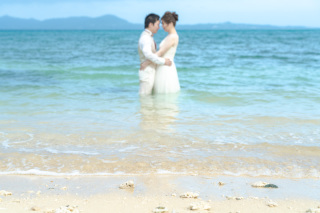 南国に来たら海に入るでしょツアー！衣装のままで海に入れます♪