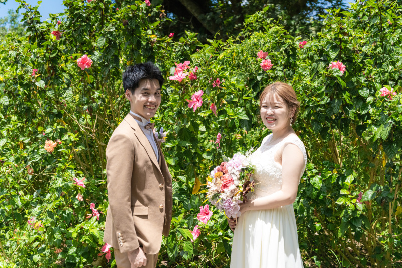 南国の花といえば!そうハイビスカス。